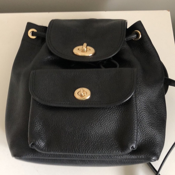 Coach Leather Backpack - Picture 7 of 10